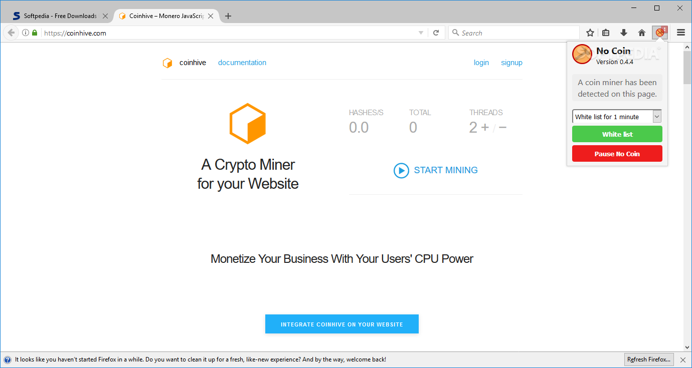 Firefox to Firewall Cryptomining Malware in Upcoming Browser Updates