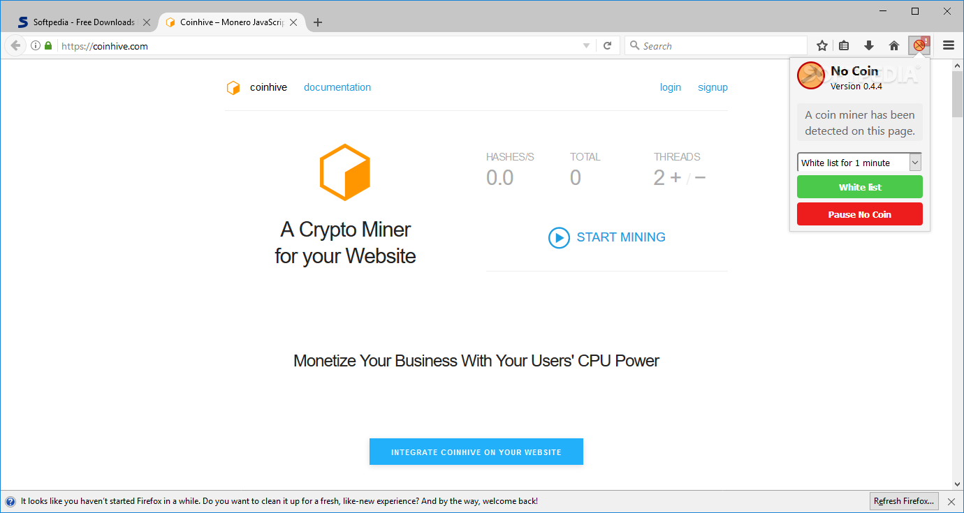 How To Easily Block Cryptocurrency Mining In Your Web Browser? 