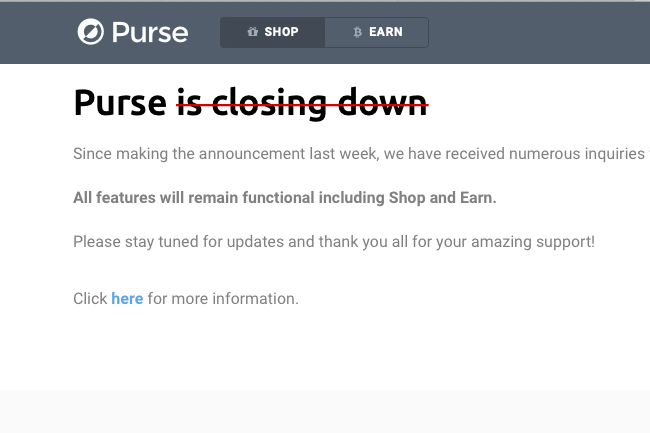 Bitcoin Startup Purse.io Is Planning To Shut Down Due To Uncertainty In The  Crypto And Larger Financial Markets | Crowdfund Insider